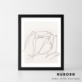 Line Illustration 006 | Wall Art |