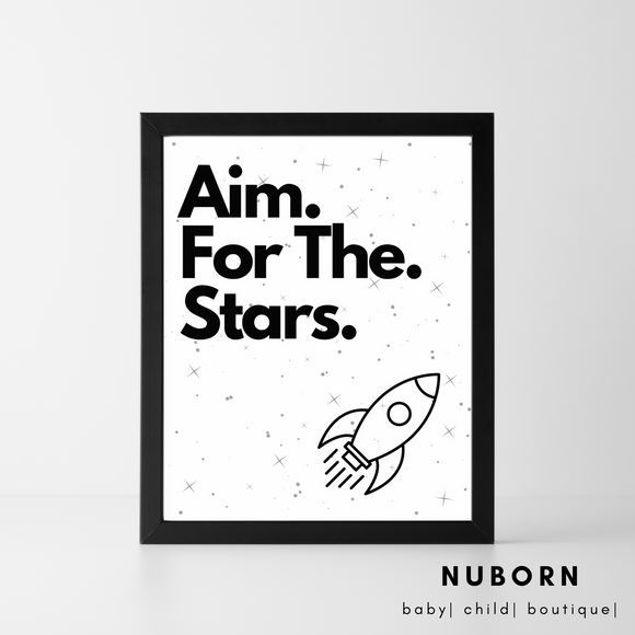 Aim for the Stars | Wall Art |