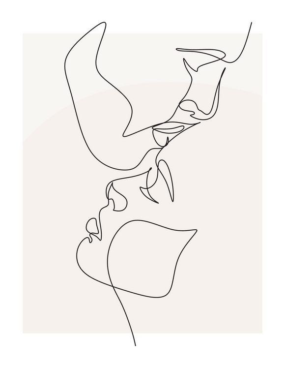 Line Illustration 003 | Wall Art |