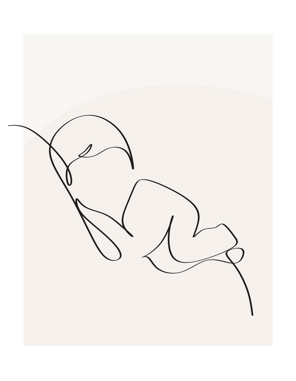 Line Illustration 004 | Wall Art |