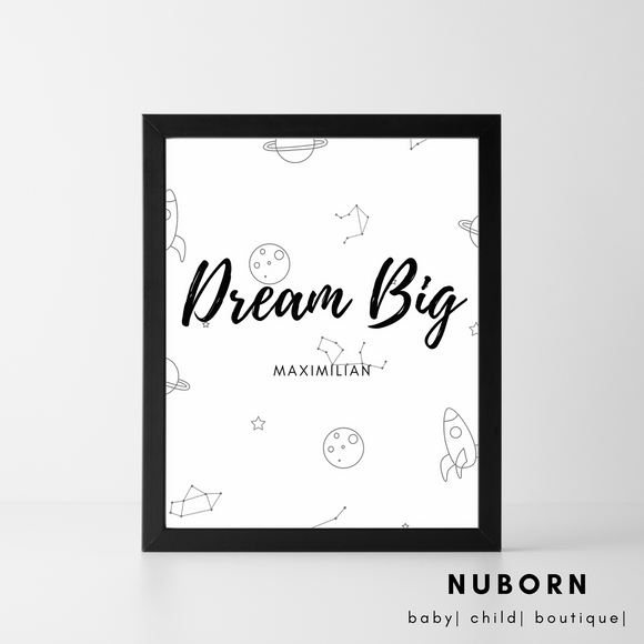 Dream Big | Wall Art |