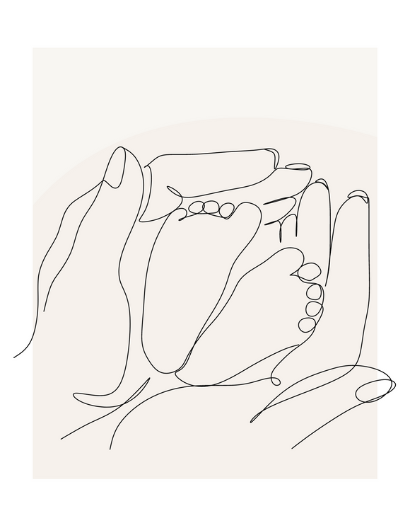 Line Illustration 006 | Wall Art |