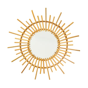 Starburst Rattan Mirror |