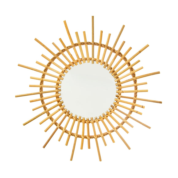 Starburst Rattan Mirror |